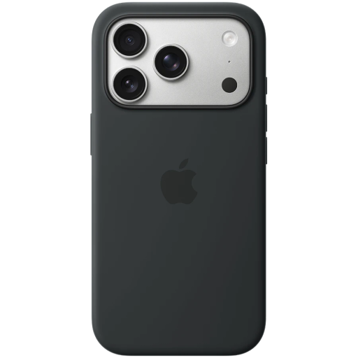 Apple Case Silicone Case with MagSafe Black for iPhone 17 Pro
